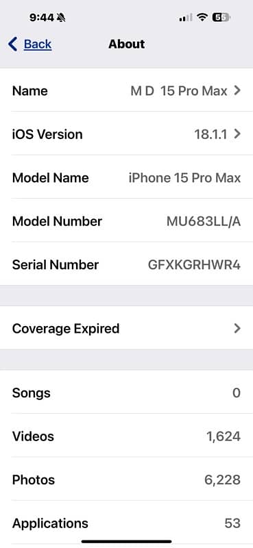 Iphone 15 pro max PTA Proved 1