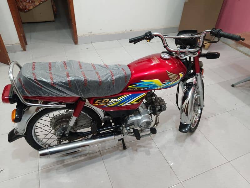 Honda CD70 New (2021/22) All Punjab Number, Call 03036828292 9