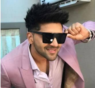 Full Black Guru Randhawa Oversize Square Sunglasses for Men 0