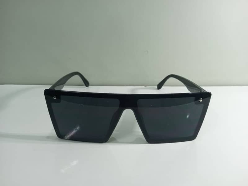 Full Black Guru Randhawa Oversize Square Sunglasses for Men 3