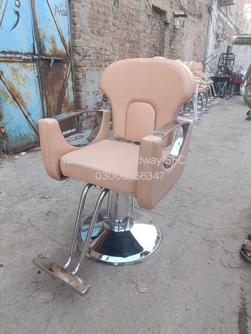 salon chair , saloon chair , hydraulic chair , facial bed ,nailstation 6