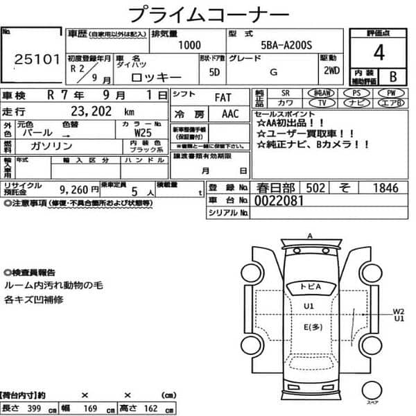 Daihatsu Rocky Turbo Charged 2020 Model 2024 Import 4 Grade 1