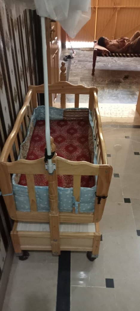 Baby cot | baby bed | wooden cot | kids bed | kids crib coat 1