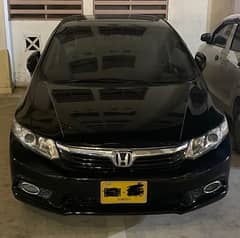 Honda Civic VTi Oriel Prosmatec 2015 Model for Urgent Sale Pearl Black