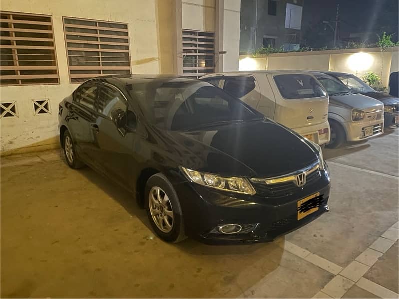 Honda Civic VTi Oriel Prosmatec 2015 Model for Urgent Sale Pearl Black 2