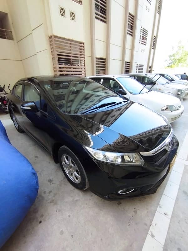 Honda Civic VTi Oriel Prosmatec 2015 Model for Urgent Sale Pearl Black 5