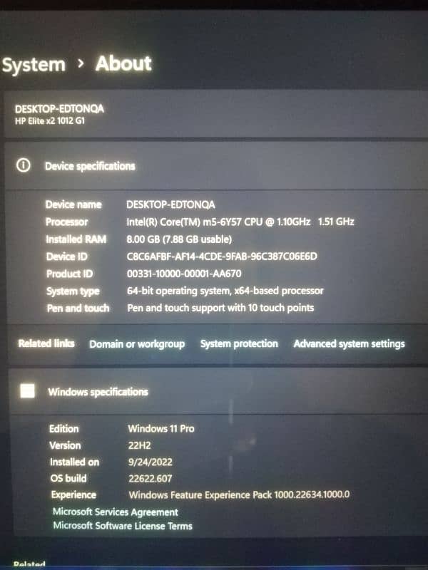 HP Elite x2 1012 G1 (6th Gen) 5