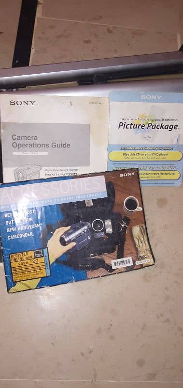 Sony handycam digital video camera recorder 6