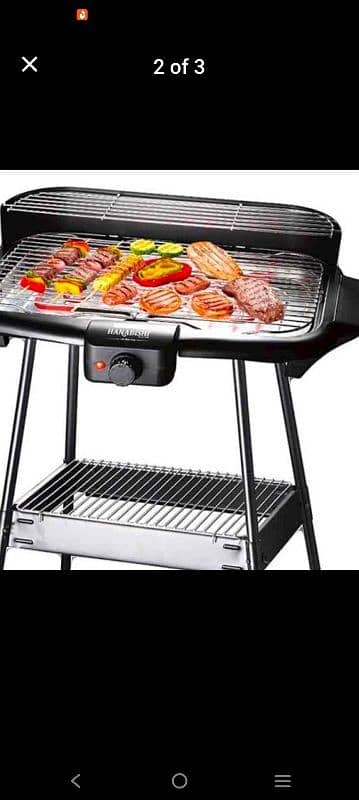 Barbeque grill stand set 0