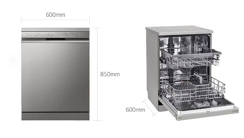 LG Dishwasher with Inverter Direct Drive - DFB512FP 1