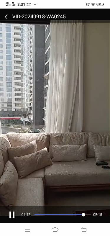 Panoramic view of Sea Emaar luxurious furnished apartment for Rent 0