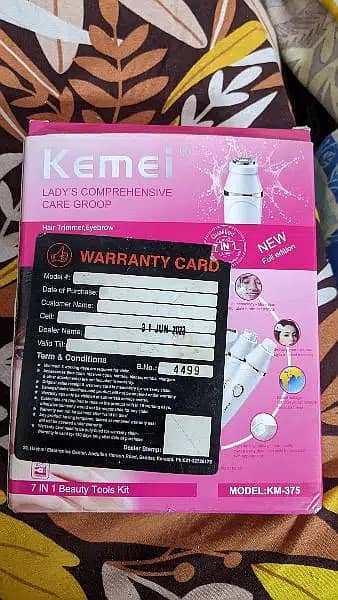 kemei body and face care 3