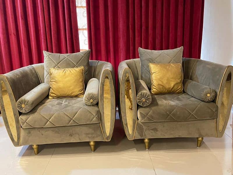 Sofa Set For sale. designer made 0