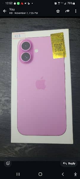 Iphone 16 Mercantile 128gb BOX Pack 0