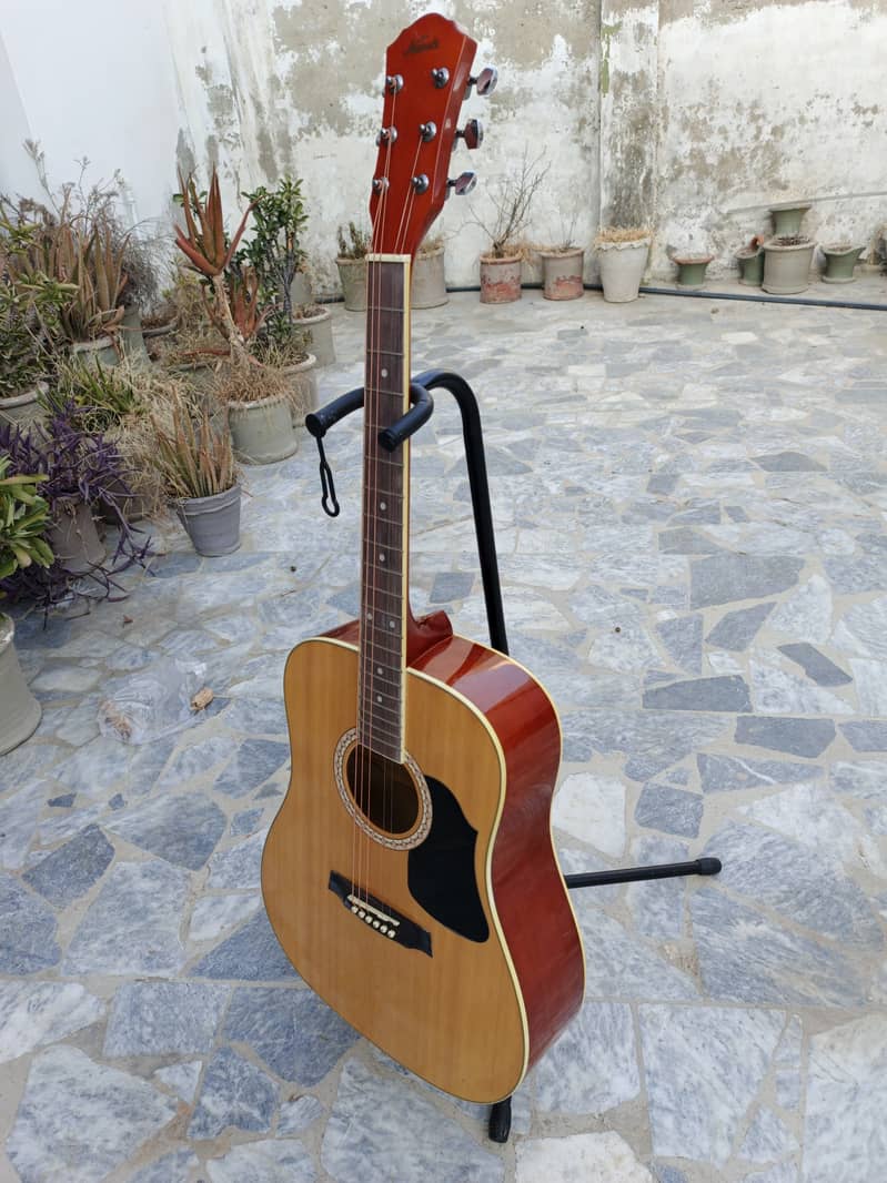 Wooden Acoustic Guitar 4