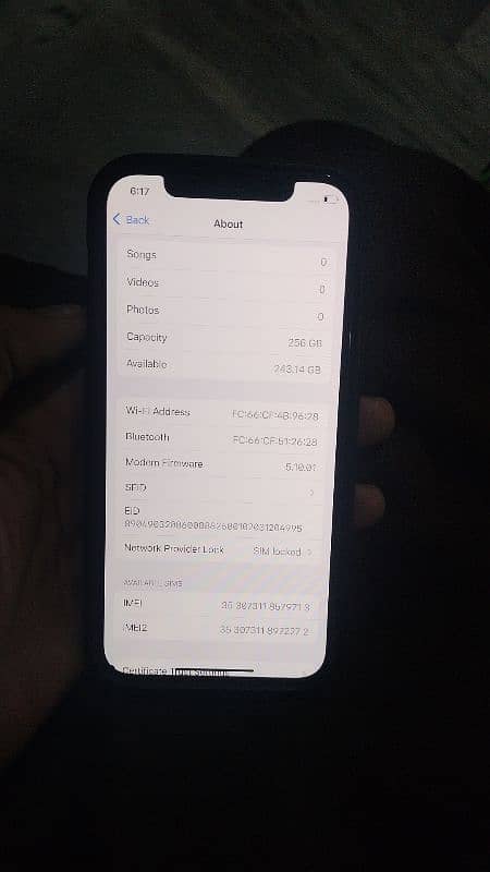 iPhone 12pro 256Gb Non PTA JV 0