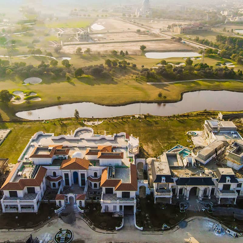 Facing Golf 1 Kanal Residential Plot For Sale In Lake City - Golf Estate 1 Lahore 2