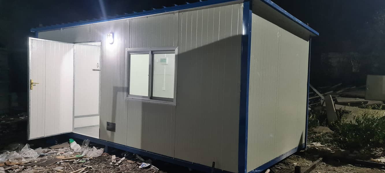 site office container office prefab portable cabin toilet container 16