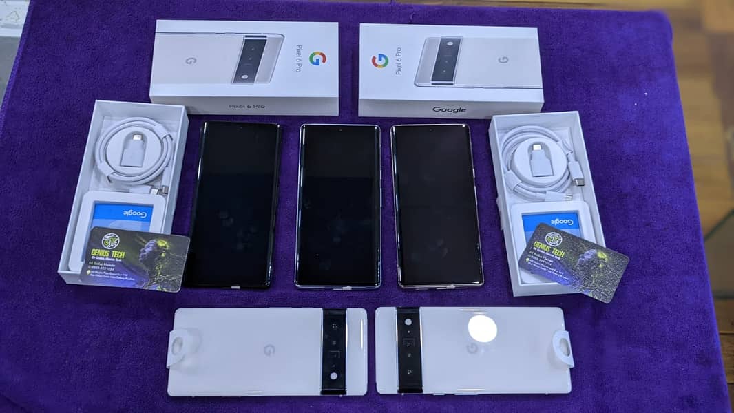 Google Pixel 6Pro Box Pack 256GB OR Without Box 1