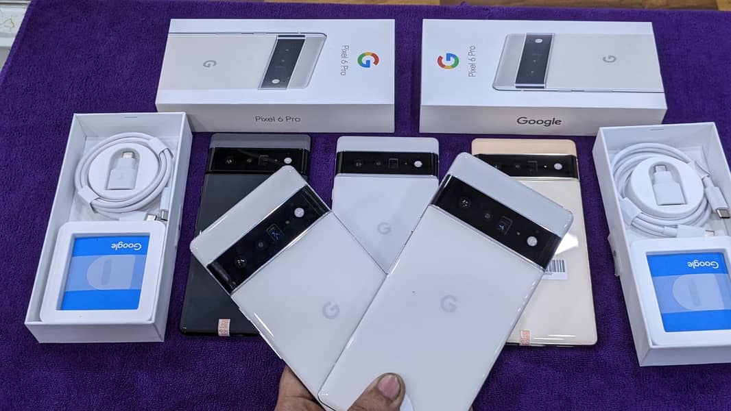 Google Pixel 6Pro Box Pack 256GB OR Without Box 6