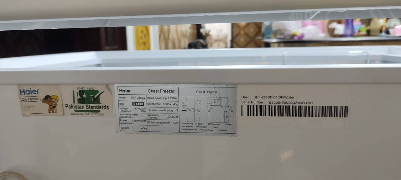 Haier Deep Freezer only used in 3 months 2 times in Baqra Eid 4