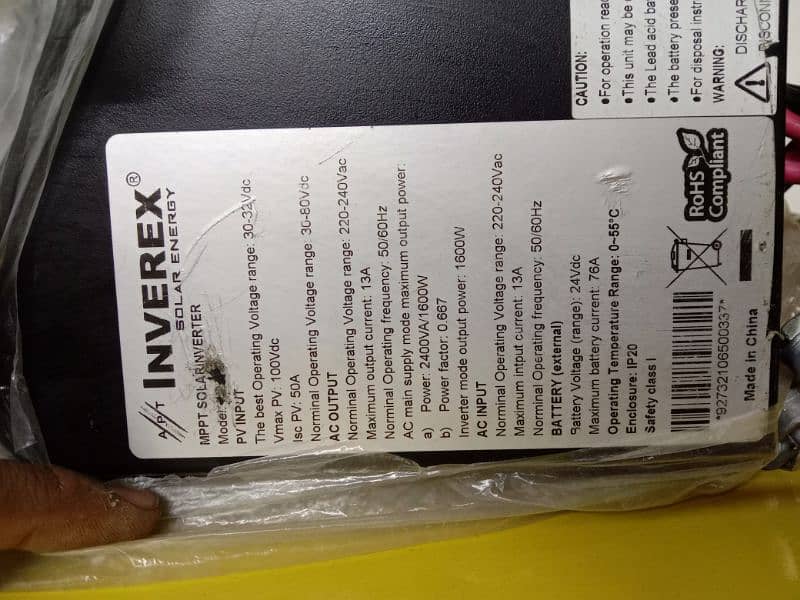 inverex Soler x2400 mobel no repair 2