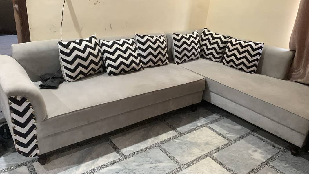 L shaped  sofa set 3