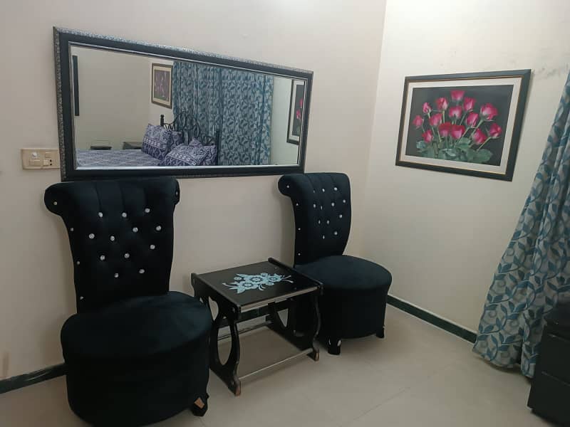 10 Marla Furnished House for rent in divine Garden air port road 35