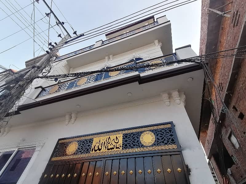 Well-constructed Brand New House Available For sale In Marghzar Officers Colony 4