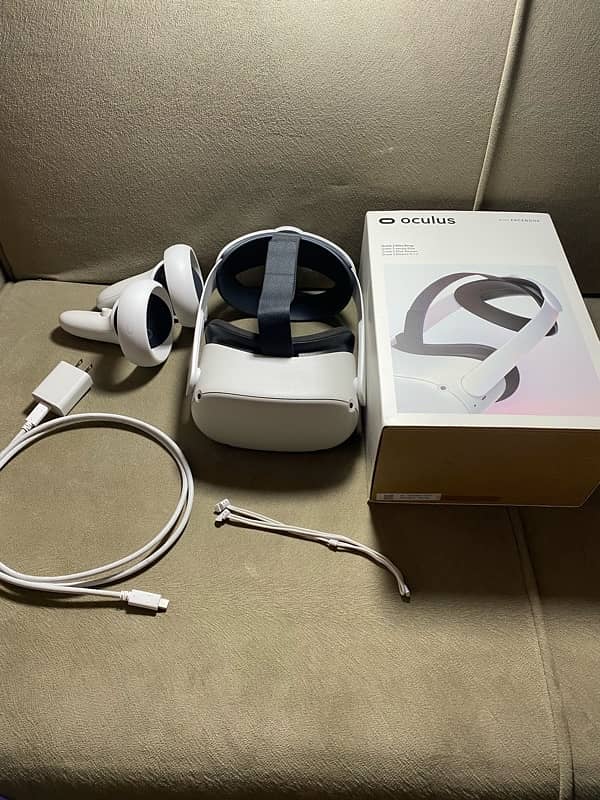 Meta Quest Oculus 2 VR 256GB With many extra accessories 7