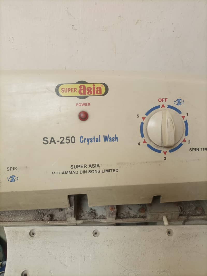 Super Asia Double tub Washing machine 5