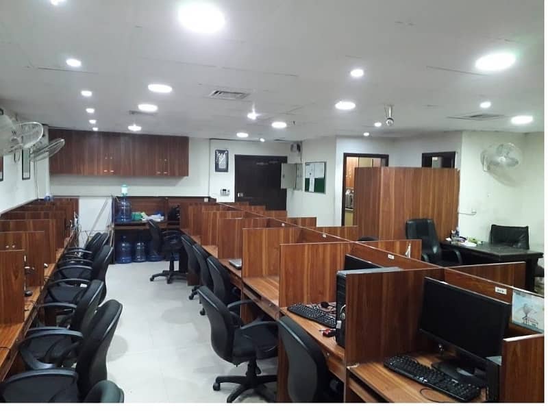 Fully Furnished Area 850 Square Feet Office Available For sale Real Pictures In Main Boulevard Road Gulberg 3 Lahore 1