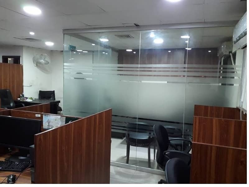 Fully Furnished Area 850 Square Feet Office Available For sale Real Pictures In Main Boulevard Road Gulberg 3 Lahore 3