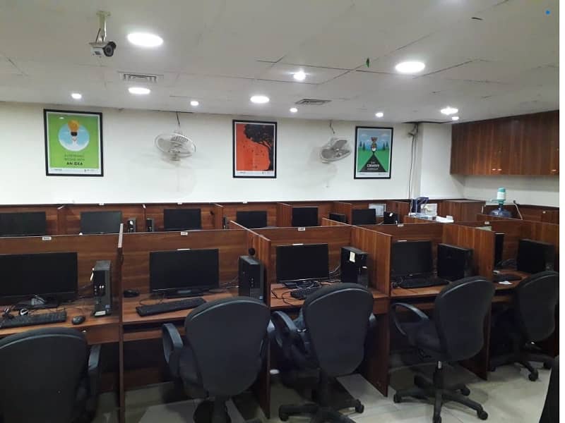 Fully Furnished Area 850 Square Feet Office Available For sale Real Pictures In Main Boulevard Road Gulberg 3 Lahore 11