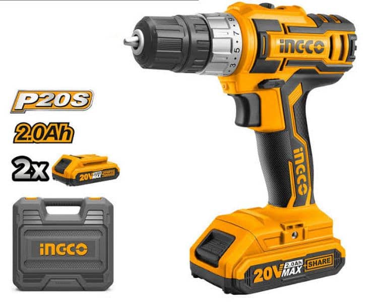 Ingco Cordless drill Machine 20v 0