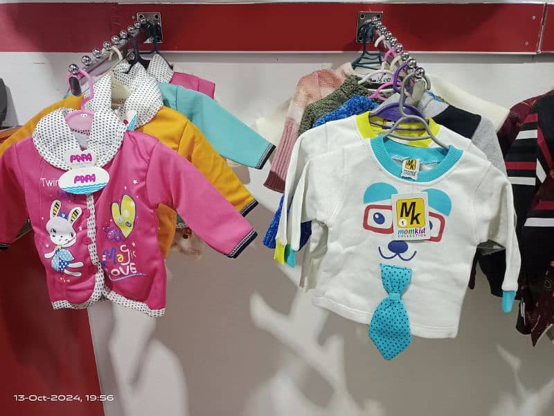 kids Garments Setup For Sale| 03180401519|500+pieces| 18