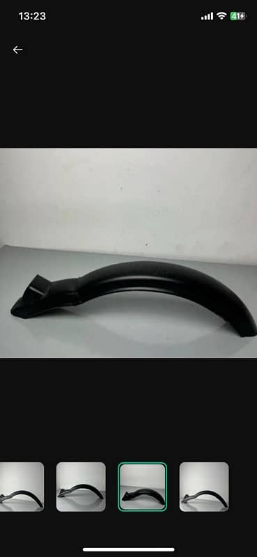 Bike Cd70 Mudguard Bracket Black 2