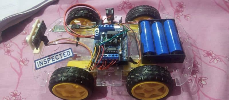 Arduino based bluetooth car/ Mobile control car 1