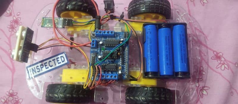 Arduino based bluetooth car/ Mobile control car 2