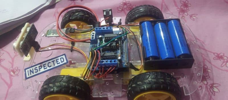 Arduino based bluetooth car/ Mobile control car 3