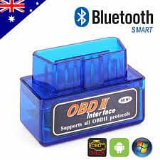 Elm 327 BT OBD2 Scanner Elm 327 OBD II OBD 2 OBDII 1.5V Car scanner 3