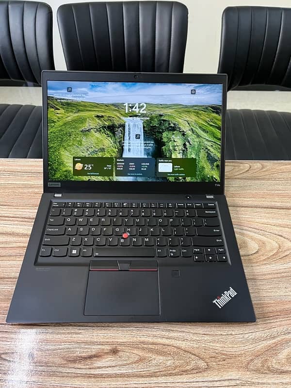 Lenovo ThinkPad T14s i7-10th touch screen laptop for sale 0