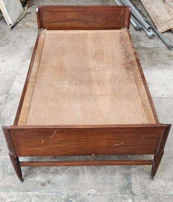 Wooden bed (2 available) 1