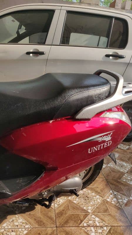 United Petrol Scooty number plate registered, for sale in Lahore 3