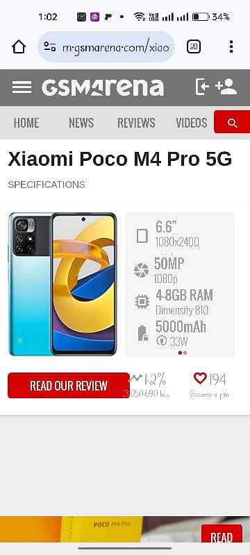 xiaomi Poco M4 Pro 5G 5