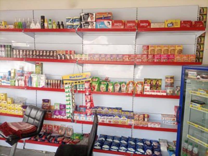 Shelves and Wooden Counter 0