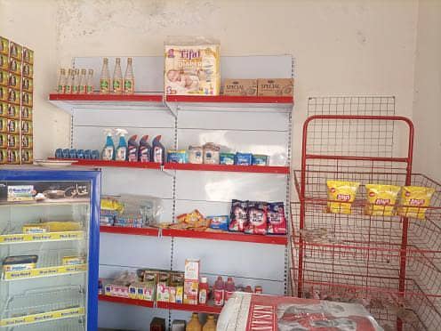 Shelves and Wooden Counter 5