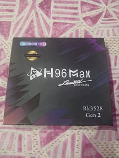 H96 max 8/128 limited edition android box