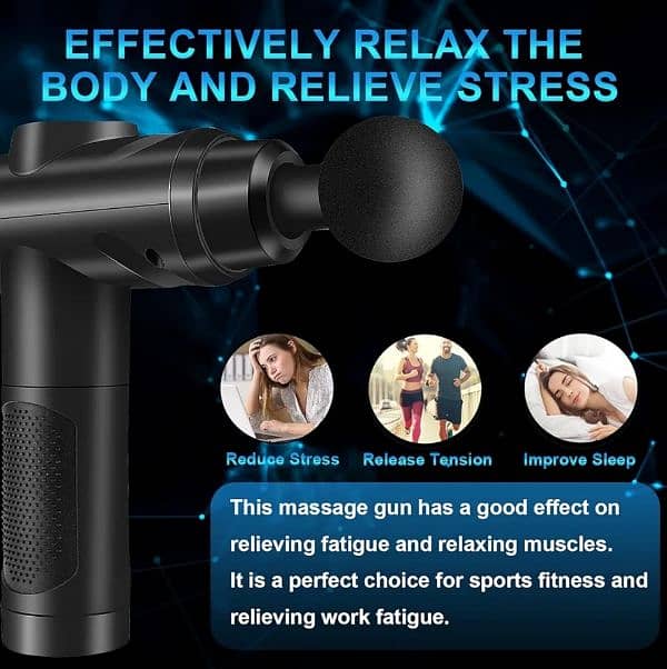 Massage Gun for Shoulder Body Back Relaxation 5