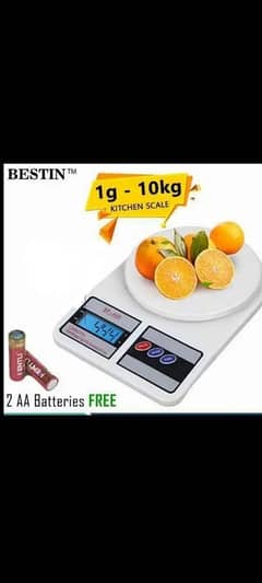 ELECTRONIC  Kitchen Scale, imported) only 998/=